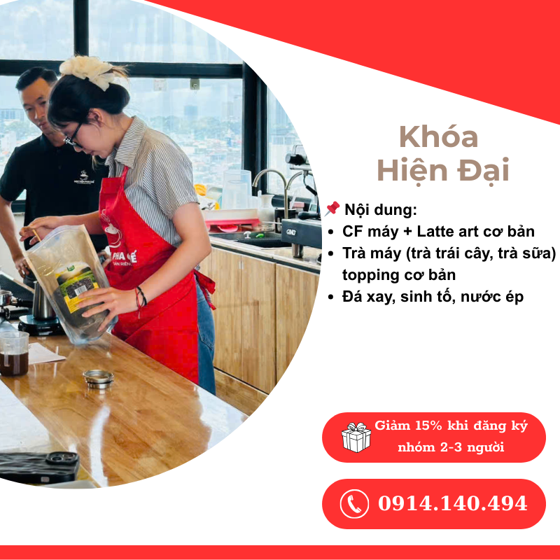 Khóa Hiện Đại| 5.500.000đ | 6